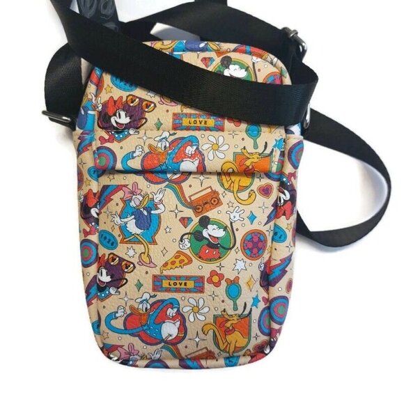 Buckle-Down Handbags - Buckle Down Womens Disney Minnie Mouse Daisy Duke Pluto & More Small Crossbody